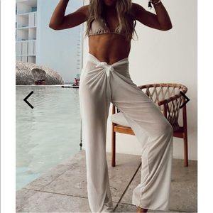 ***ISO 12th Tribe White Mesh Pants***